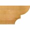 Ekena Millwork Ridgewood Rough Sawn Rafter Tail, Western Red Cedar, 4"W x 10"H x 16"L RFT04X10X16RID00RWR - alternate 4